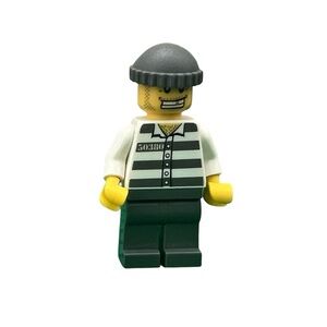 LEGO City Police Jail Prisoner minifigure